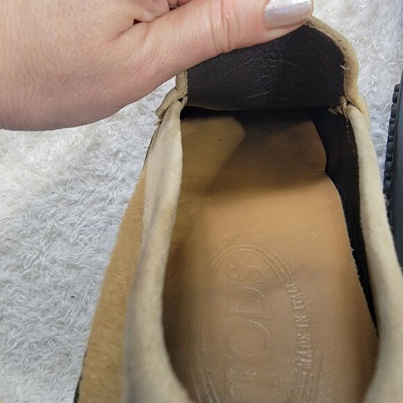 Tod’s Pony Hair Driving Moc Loafer Tan Size Womens 8 - Picture 9 of 16